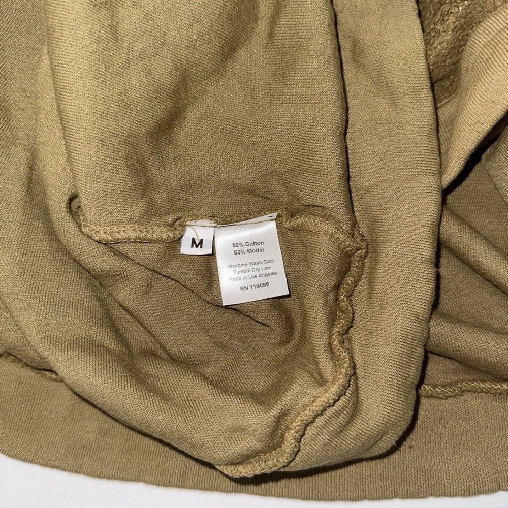 NIGHTCAP FREE PEOPLE “SHERPA” COZY SWEATSHIRT LOUNGEWEAR TRAVEL ACTIVE TOP M - Picture 7 of 8